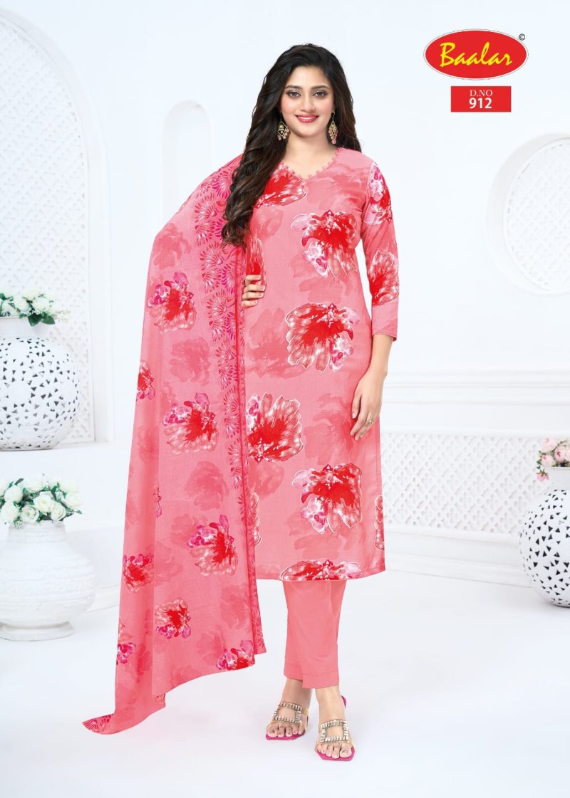 Pashmina Vol 9 By Baalar Lawn Cotton Printed Dress Material 